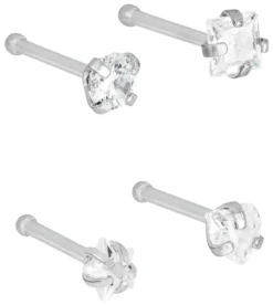 Best Bijou Brigitte Set di piercing - Sparkly Nose