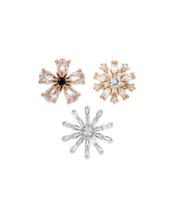 Bijou Brigitte Set di spille - Sparkling Flowers