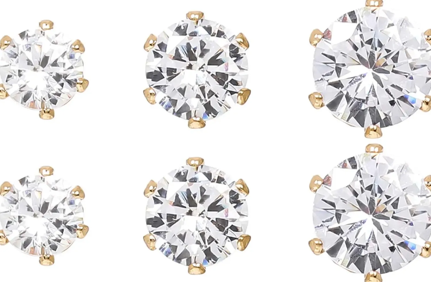 Best Bijou Brigitte Set orecchini a perno - Glamorous Trio