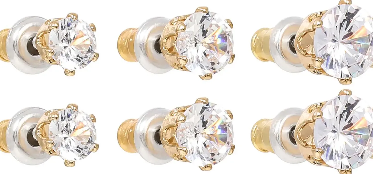 Best Bijou Brigitte Set orecchini a perno - Glamorous Trio