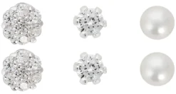Outlet Bijou Brigitte Set orecchini a perno - Glamour Flower