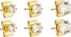 New Bijou Brigitte Set orecchini a perno - Golden Shine