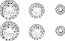 Sale Bijou Brigitte Set orecchini a perno - Round Shine