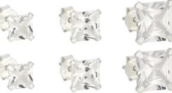 New Bijou Brigitte Set orecchini a perno - Silver Shine