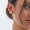New Bijou Brigitte Set orecchini a perno - Silver Trio