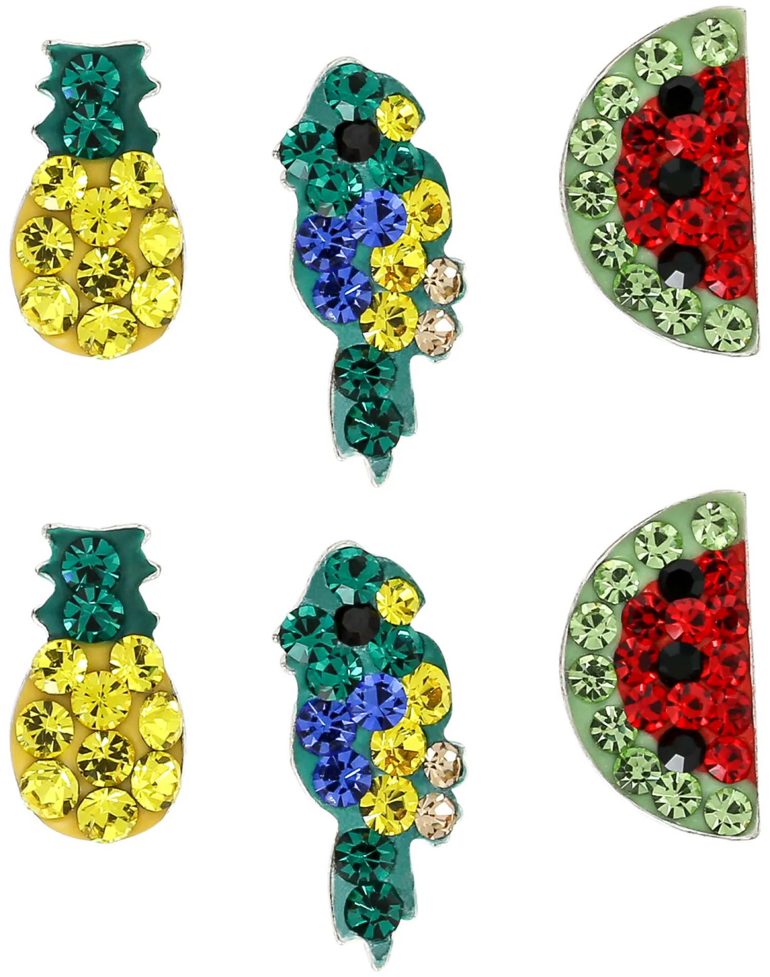 Hot Bijou Brigitte Set orecchini a perno - Tropical Paradise