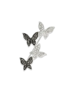 Online Bijou Brigitte Spilla - Silver Butterfly
