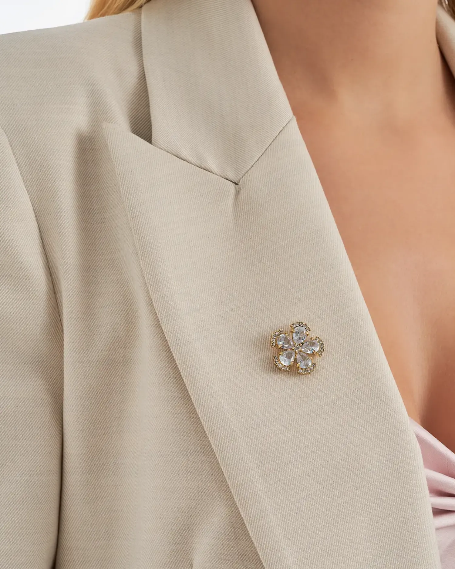 Online Bijou Brigitte Spilla - Sparkly Flower