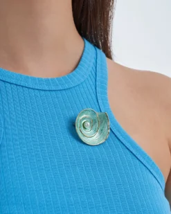 Sale Bijou Brigitte Spilla - Turquoise Shell
